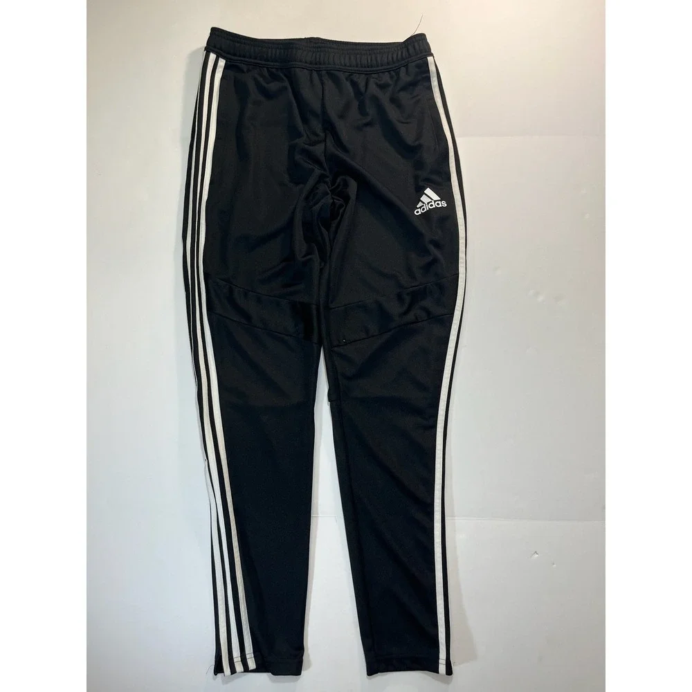 Adidas Climacool Mens Black White 3 Stripe Tapered Track Pants M Athleisure Run